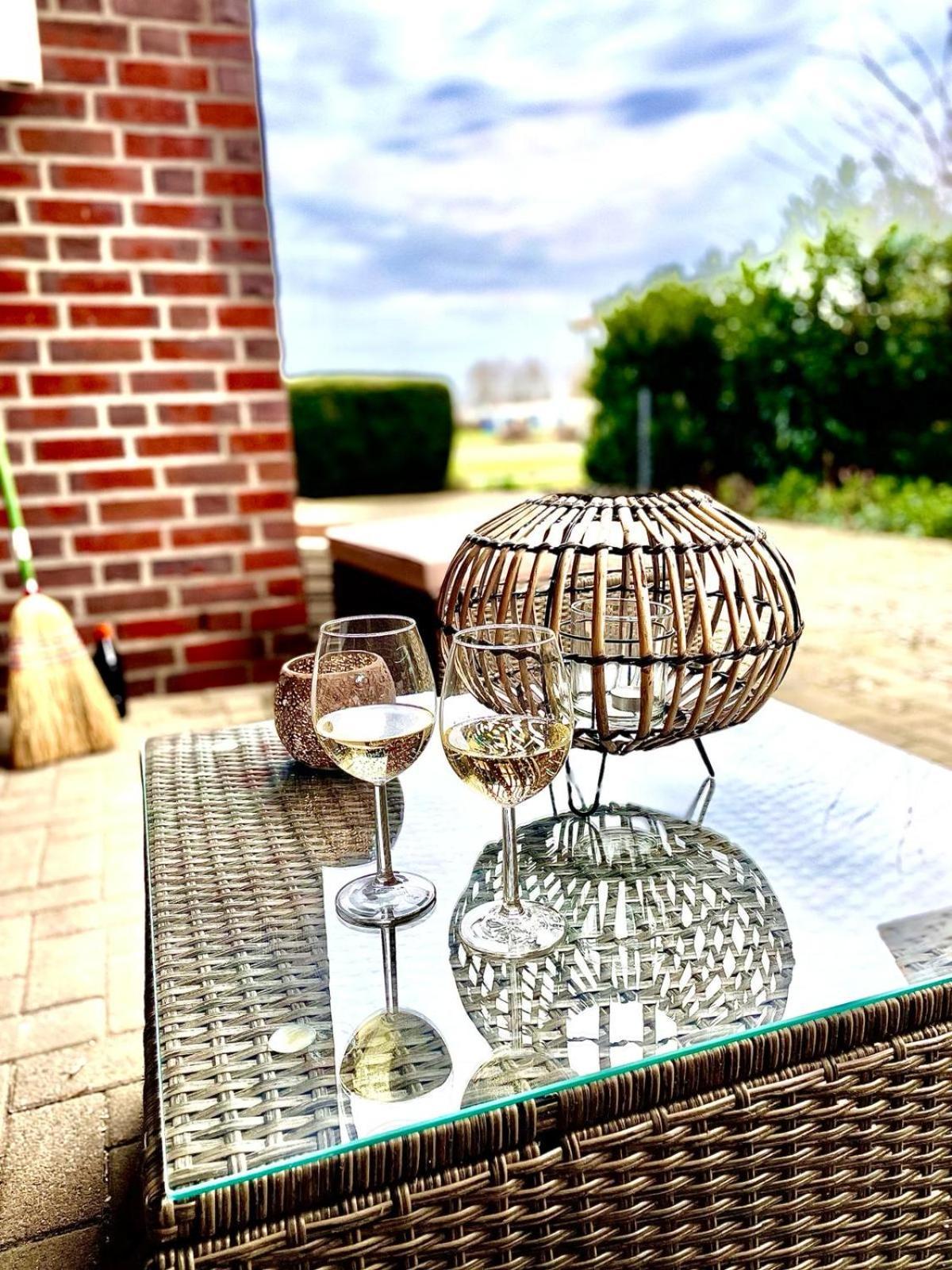 Seeliebe, 300 Meter Zum Wasser, Mit Terrasse Und Garten 伦布鲁 外观 照片